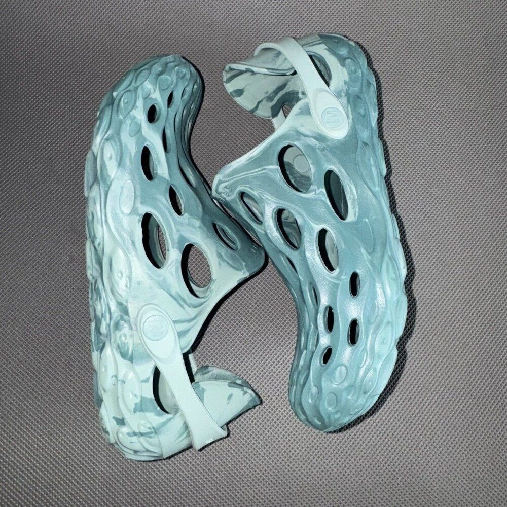 Merrell Mint Green Marbled Slip-On Sandals - Picture 5 of 8